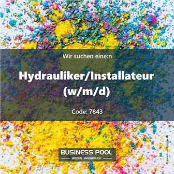 Hydrauliker/Installateur (w/m/d)